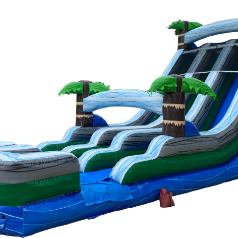 18 Foot Dual Lane Water Slide Side2