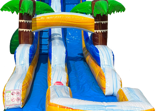 18ft Water Slide Front View