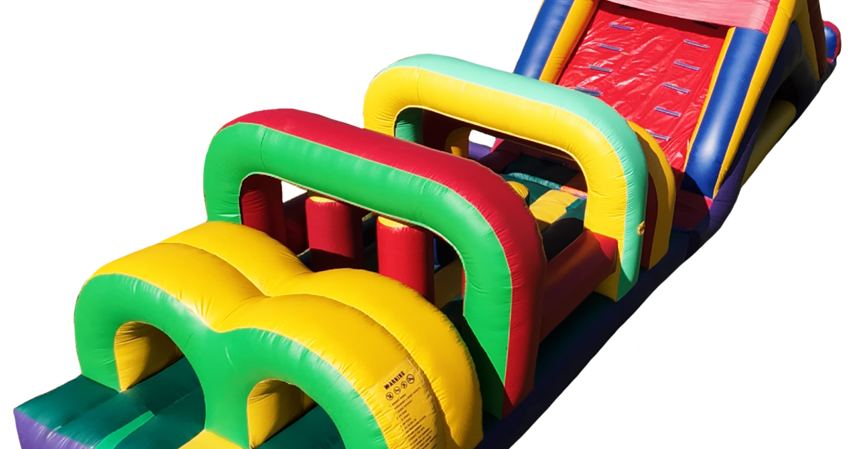 52 Ft Obstacle Course | Jazzy Jumpers